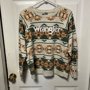 Wrangler Geometric Patterned Shirt women’s large